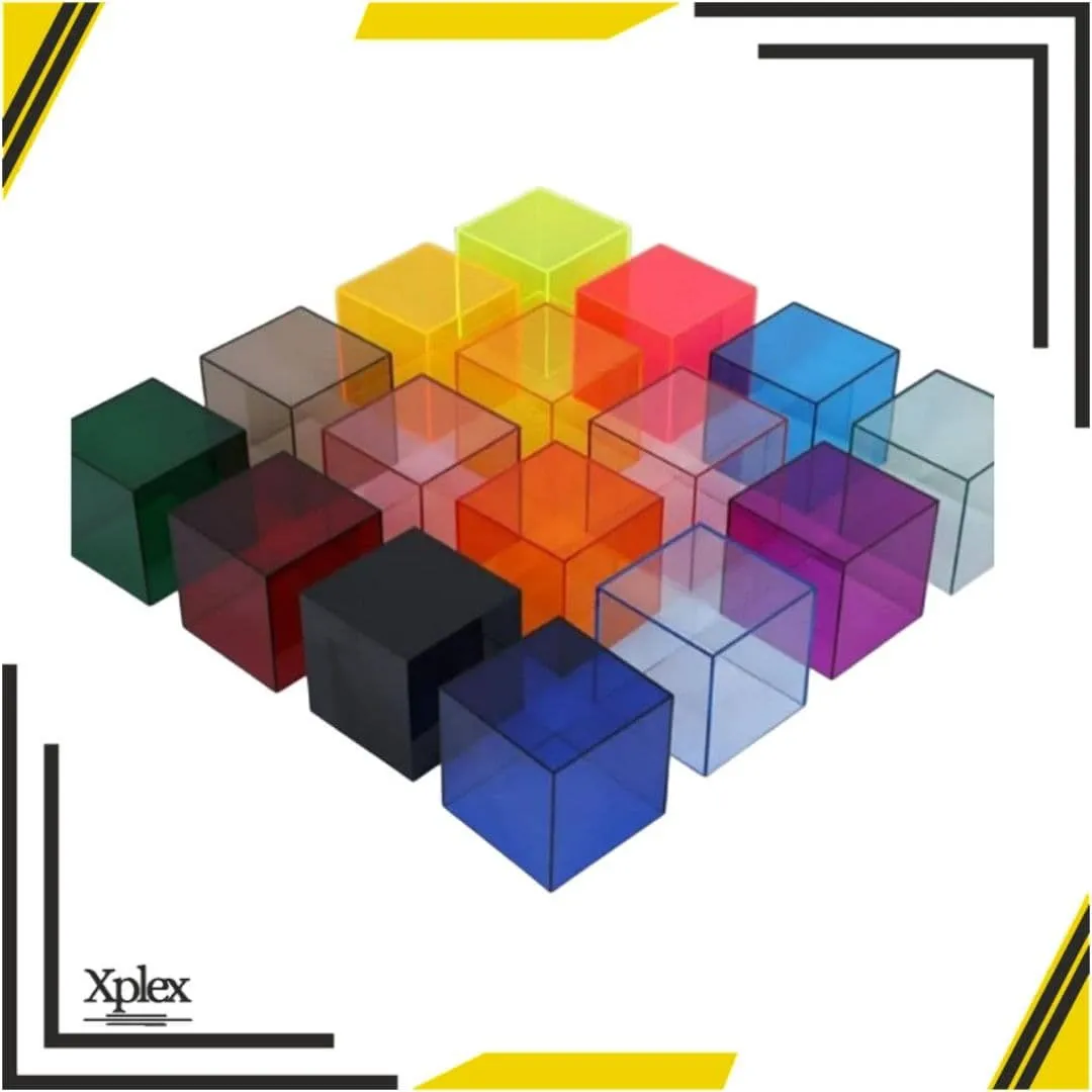 باکس رنگی پلکسی